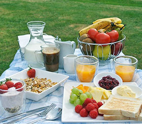 Enjoy a delicious breakfast cooked on request!