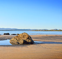 The view at Freer's Beach, Shearwater, Tasmania
