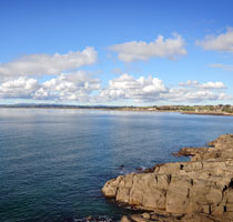View from the Devonport Bluff looking onto Narawntapu National Park, NW Tasmania